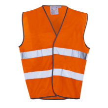 GILET SIGNALISATION FLUO ORANGE T.XL